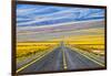 Freeway through Atacama Desert, San Pedro de Atacama, Antofagasta Region, Chile.-Keren Su-Framed Photographic Print