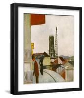 Freiburg Cathedral-Auguste Macke-Framed Giclee Print