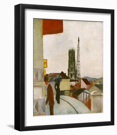 Freiburg Cathedral-Auguste Macke-Framed Giclee Print