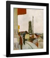 Freiburg Cathedral-Auguste Macke-Framed Giclee Print