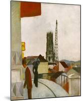 Freiburg Cathedral-Auguste Macke-Mounted Giclee Print