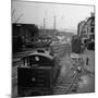 Freight Cars in the New York Dock Co. Yards on Brooklyn N.Y. Waterfront-Ralph Morse-Mounted Photographic Print