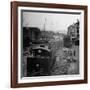 Freight Cars in the New York Dock Co. Yards on Brooklyn N.Y. Waterfront-Ralph Morse-Framed Photographic Print