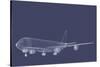 Freight Jetliner-verticalarray-Stretched Canvas