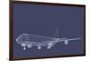 Freight Jetliner-verticalarray-Framed Art Print