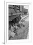 Freight Train Family-Dorothea Lange-Framed Art Print