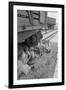 Freight Train Family-Dorothea Lange-Framed Art Print