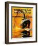 "Freighter," Saturday Evening Post Cover, December 14, 1935-Edgar Franklin Wittmack-Framed Giclee Print