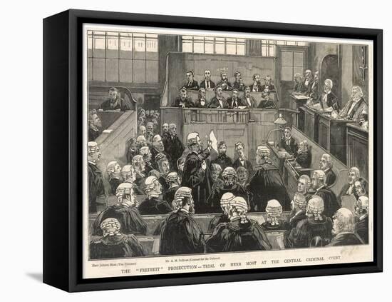 Freiheit Trial, 1881-null-Framed Stretched Canvas