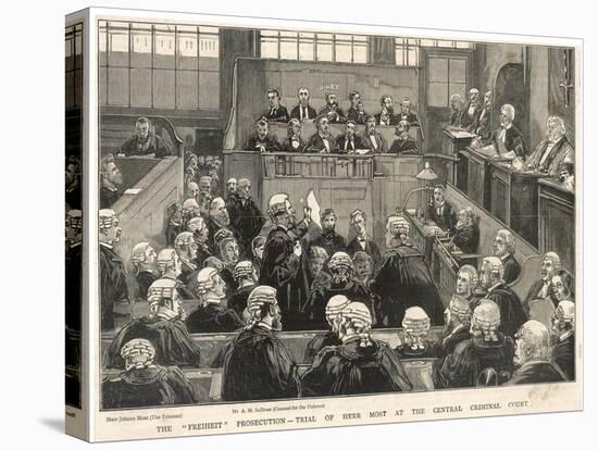 Freiheit Trial, 1881-null-Stretched Canvas