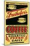 Freihofer's Coffee Label-null-Mounted Art Print