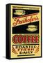 Freihofer's Coffee Label-null-Framed Stretched Canvas