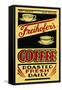 Freihofer's Coffee Label-Found Image Press-Framed Stretched Canvas