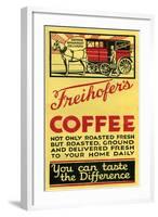 Freihofer's Coffee-null-Framed Art Print