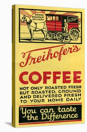 Freihofer's Coffee-null-Stretched Canvas