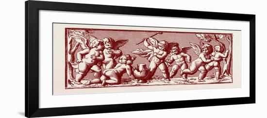 Freize Round the State Round the State Apartments of Buckingham Palace, UK, 1865: East Wall, No. 2-null-Framed Giclee Print