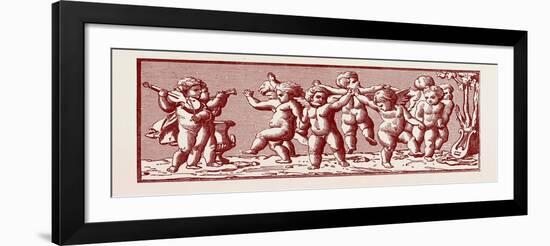 Freize Round the State Round the State Apartments of Buckingham Palace, UK, 1865: East Wall, No. 4-null-Framed Giclee Print