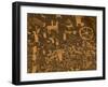 Fremont, Anasazi, Navajo and Anglo Culture Symbols, Newspaper Rock Historical Monument, Utah, Usa-Paul Colangelo-Framed Photographic Print