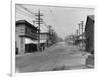 Fremont Avenue looking North Photograph - Seattle, WA-Lantern Press-Framed Art Print