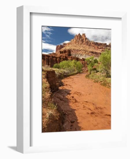 Fremont River, Capitol Reef National Park, Utah, Usa-Dave Welling-Framed Photographic Print