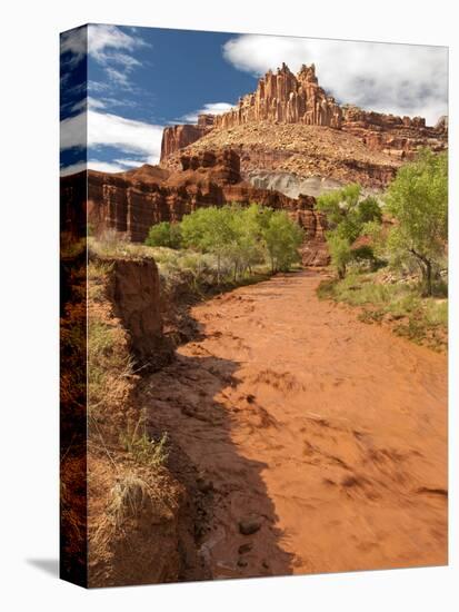 Fremont River, Capitol Reef National Park, Utah, Usa-Dave Welling-Stretched Canvas