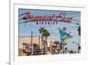 Fremont Street and Neon Sign, Las Vegas, Nevada, United States of America, North America-Michael DeFreitas-Framed Photographic Print