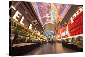 Fremont Street Experience Las Vegas, Nevada, USA-Michael DeFreitas-Stretched Canvas