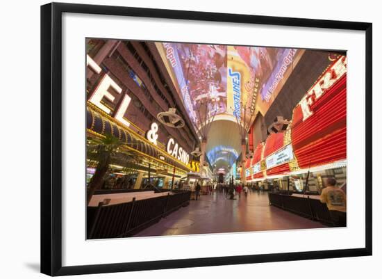 Fremont Street Experience Las Vegas, Nevada, USA-Michael DeFreitas-Framed Photographic Print