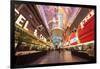 Fremont Street Experience Las Vegas, Nevada, USA-Michael DeFreitas-Framed Photographic Print