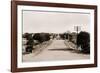 Fremont Street in Las Vegas, Nevada, in 1920 before Legalized Gambling-null-Framed Photo