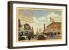 Fremont Street, Las Vegas, Nevada-null-Framed Art Print