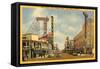 Fremont Street, Las Vegas, Nevada-null-Framed Stretched Canvas