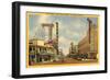 Fremont Street, Las Vegas, Nevada-null-Framed Art Print