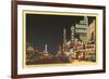 Fremont Street, Las Vegas, Nevada-null-Framed Premium Giclee Print