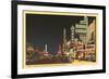 Fremont Street, Las Vegas, Nevada-null-Framed Premium Giclee Print