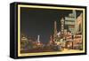 Fremont Street, Las Vegas, Nevada-null-Framed Stretched Canvas