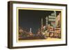 Fremont Street, Las Vegas, Nevada-null-Framed Art Print