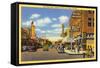 Fremont Street, Las Vegas, Nevada-null-Framed Stretched Canvas