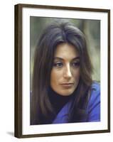 French Actress Anouk Aimee-Bill Eppridge-Framed Premium Photographic Print