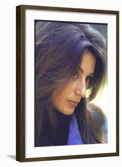 French Actress Anouk Aimee-Bill Eppridge-Framed Photographic Print