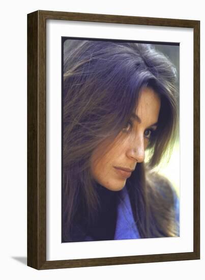 French Actress Anouk Aimee-Bill Eppridge-Framed Photographic Print