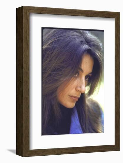 French Actress Anouk Aimee-Bill Eppridge-Framed Photographic Print