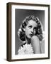 French actress Danielle Darrieux, 1938 (b/w photo)-null-Framed Photo