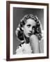 French actress Danielle Darrieux, 1938 (b/w photo)-null-Framed Photo