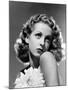 French actress Danielle Darrieux, 1938 (b/w photo)-null-Mounted Photo