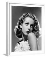 French actress Danielle Darrieux, 1938 (b/w photo)-null-Framed Photo