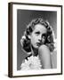 French actress Danielle Darrieux, 1938 (b/w photo)-null-Framed Photo