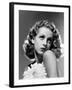 French actress Danielle Darrieux, 1938 (b/w photo)-null-Framed Photo