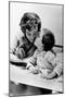 French Actress Micheline Presle with Daughter Tonie Marshall (7) August 9, 1958-null-Mounted Photo