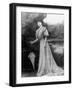 French Actress Posing for Cameo Modeling Ladies' Fashion, Belle Epoque-null-Framed Photographic Print
